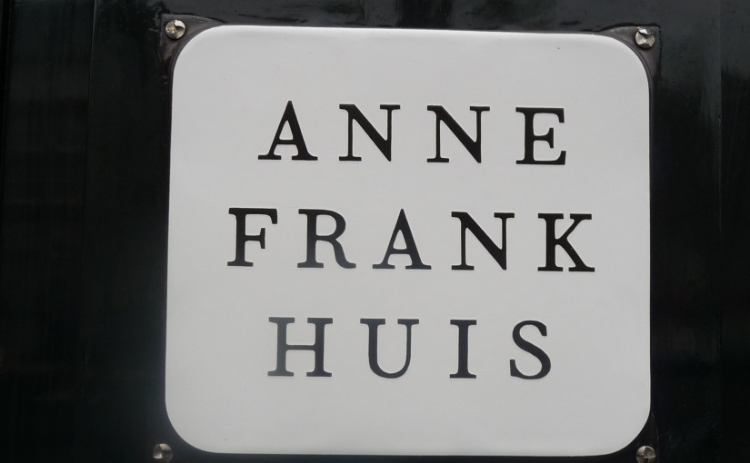 Groep 8 bezoekt Anne Frank huis